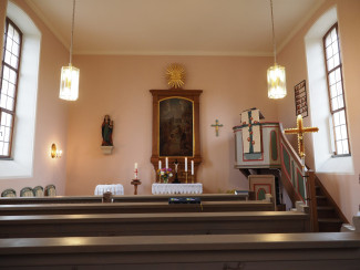 Innenraum der St. Johannes Kirche