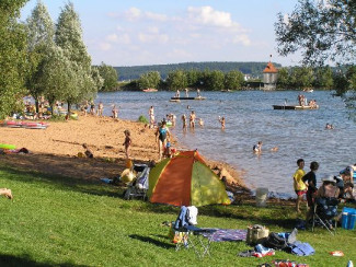 Urlaub am Badestrand