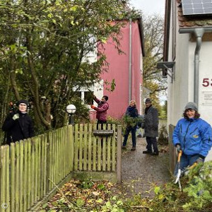 Friedhofsaktion & Pfarrgarten